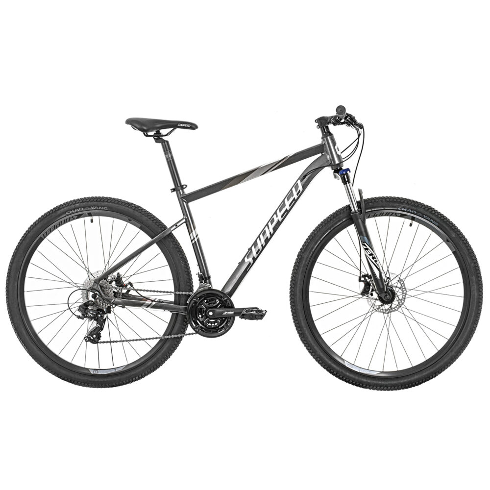 Bicicleta Sunpeed Zero XC2 aro 29 color grafito, vista lateral